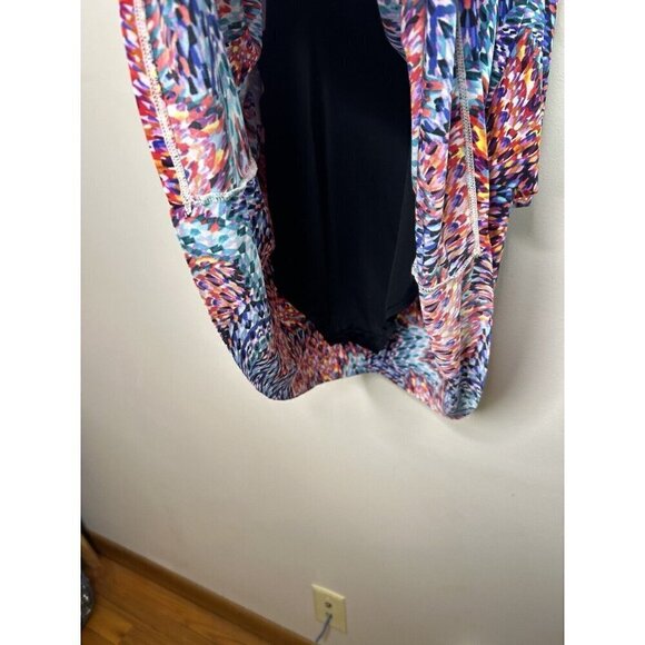 Jamaica Bay Swim Dress Blue Geometric Print Swimwear Women's Size 18W - Picture 9 of 14